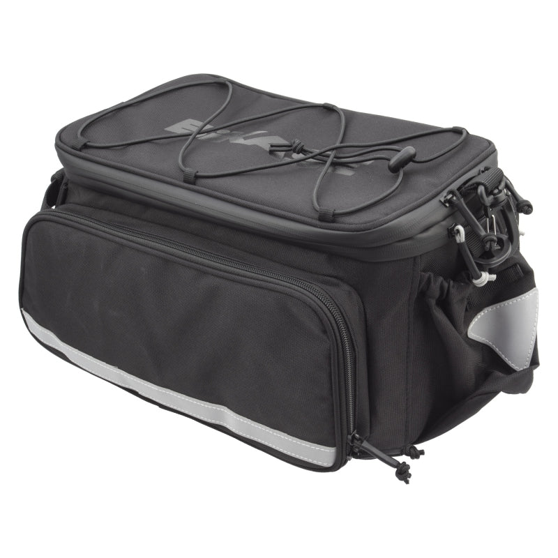 Bikase MIK Big Poppa Rack Bag MIK 15x10x8` 1600 c.i. Black