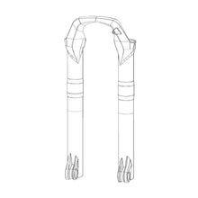 RockShox Lower Leg for RVL 2927+B DFBLK 11.4018.006.255