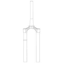 RockShox CSU - DebonAir 29" 15x110mm 42mm OS Tapered Steerer Pike B1-B2 Pike Select/Select+ 2020 Diffusion BLK