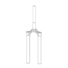 RockShox CSU - Debonair - 27/29" 44 Off-Set Aluminum Taper Ano BLK Zeb A1 2021