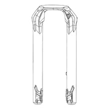 RockShox Lower Leg BoXXer C1 27.5" 20 x 110 mm Boost Spacing Diffusion BLK