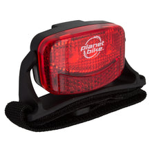 Planet Bike Blinky 3H 3 LED Helmet Taillight: Red/Black