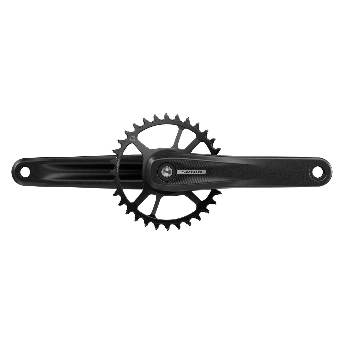 SRAM S100 Eagle Crankset - 165mm 32t Steel Chainring Aluminum Crankarms For Powerspine Bottom Bracket BLK 52mm Chainline B1