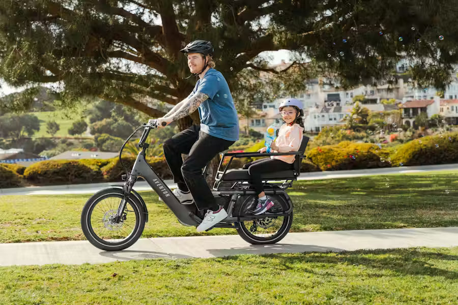 Aventon Child Carrier Kit - Handrail & Long Seatpad