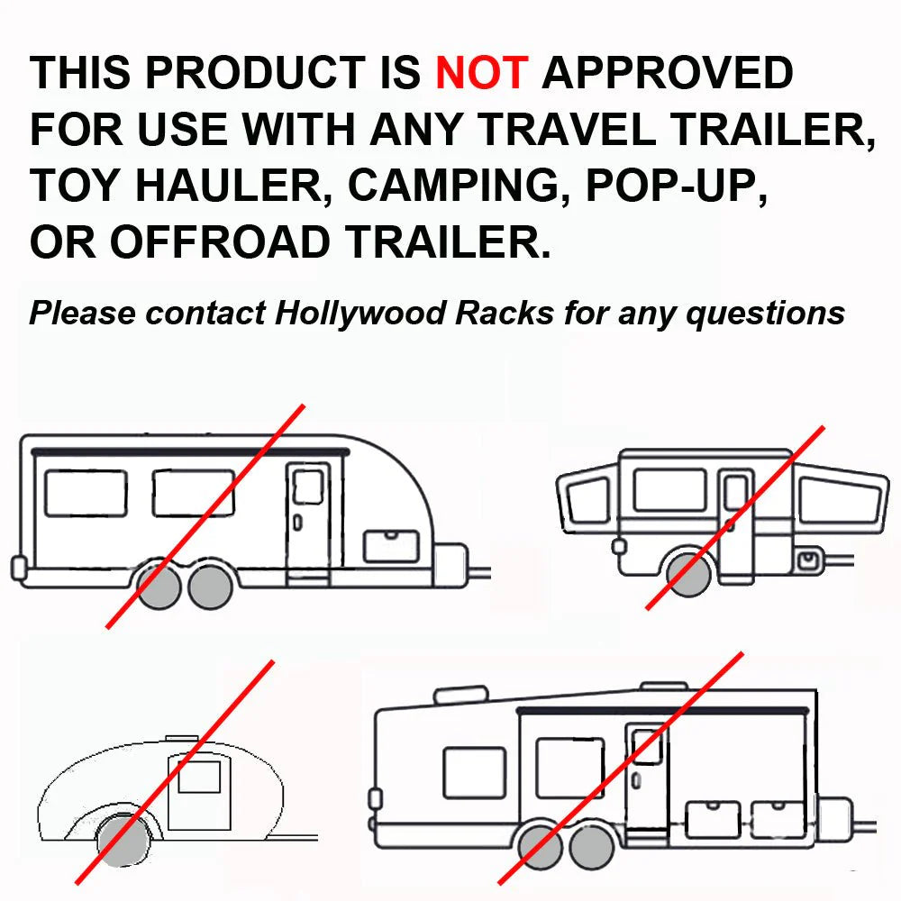 Hollywood RV Rider eBike Rack