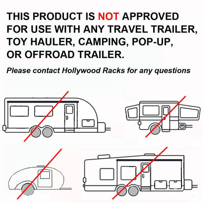 Hollywood RV Rider eBike Rack
