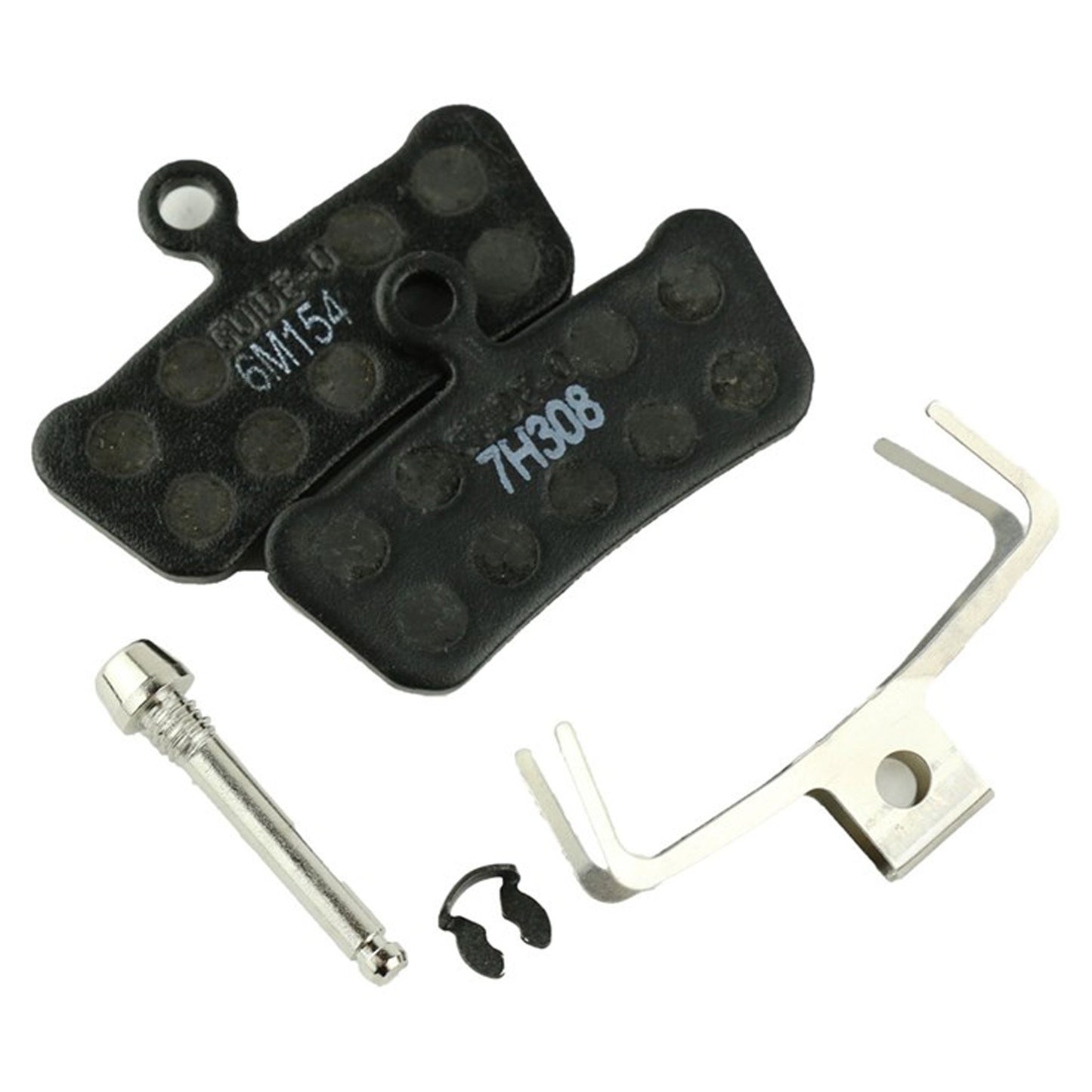 SRAM Disc Brake Pads - Organic Compound Steel Backed Quiet For Trail Guide G2