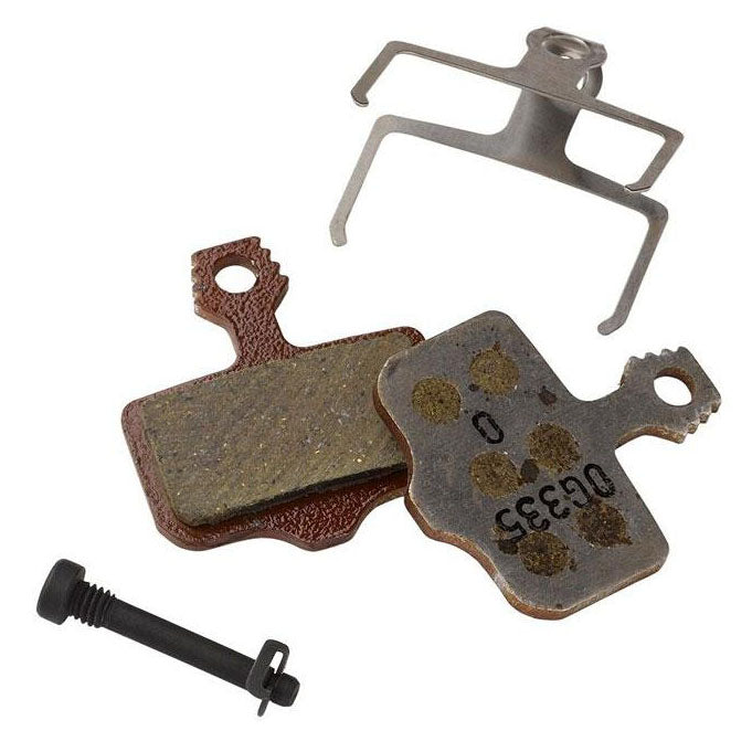 SRAM Disc Brake Pads - Organic Compound Aluminum Backed Quiet/Light For Level Elixir 2-Piece Road