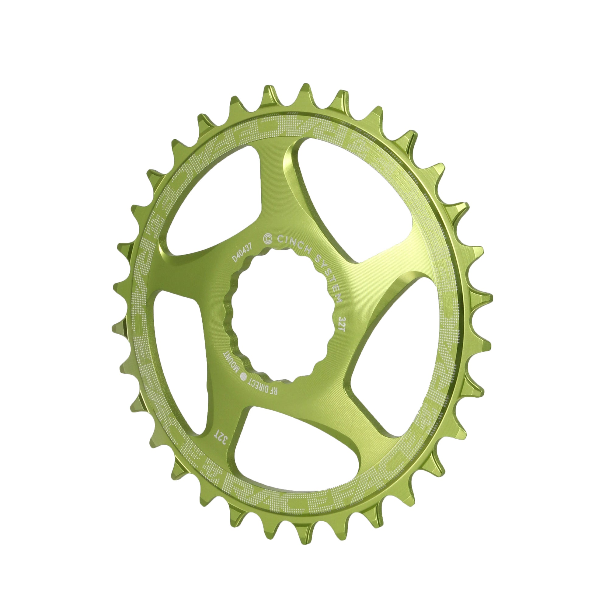 Race Face Cinch Direct Mount Chainring 32T Green