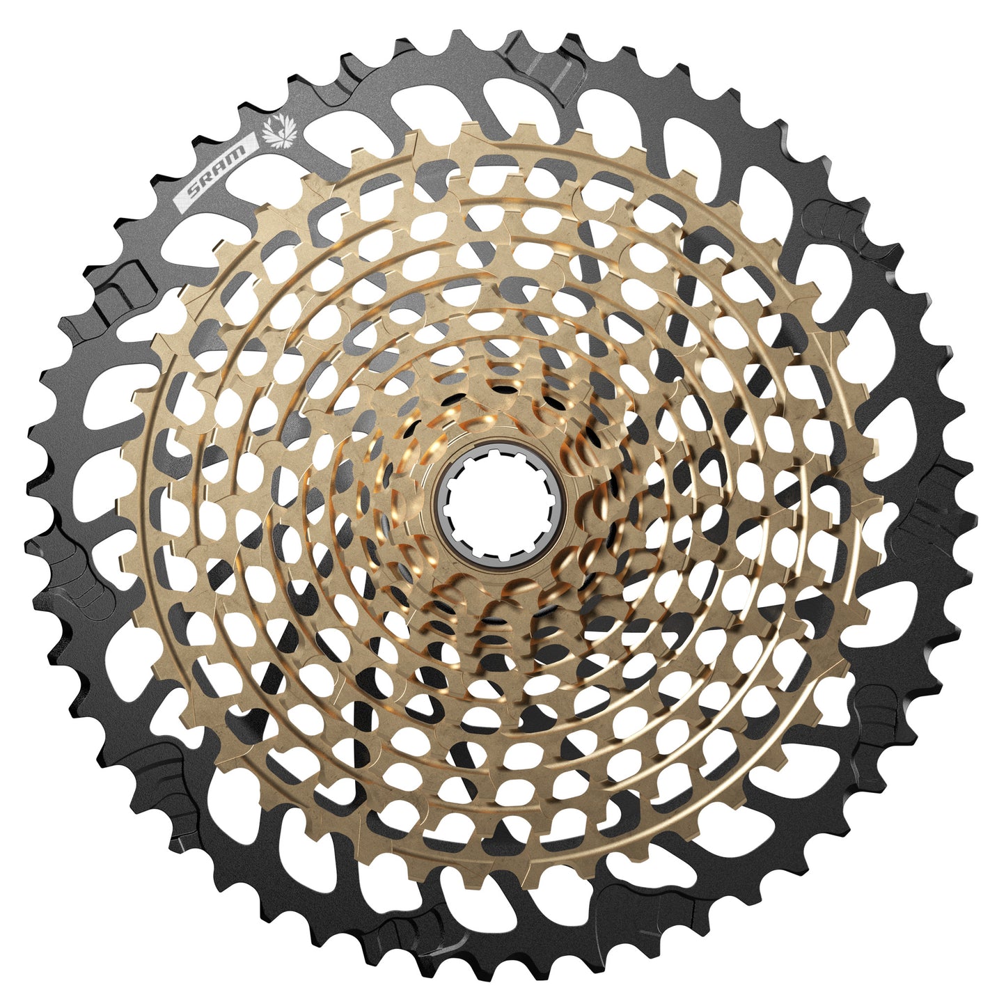 SRAM XG-1299 Eagle Cassette - 12-Speed 10-52t For XD Driver Gold C1