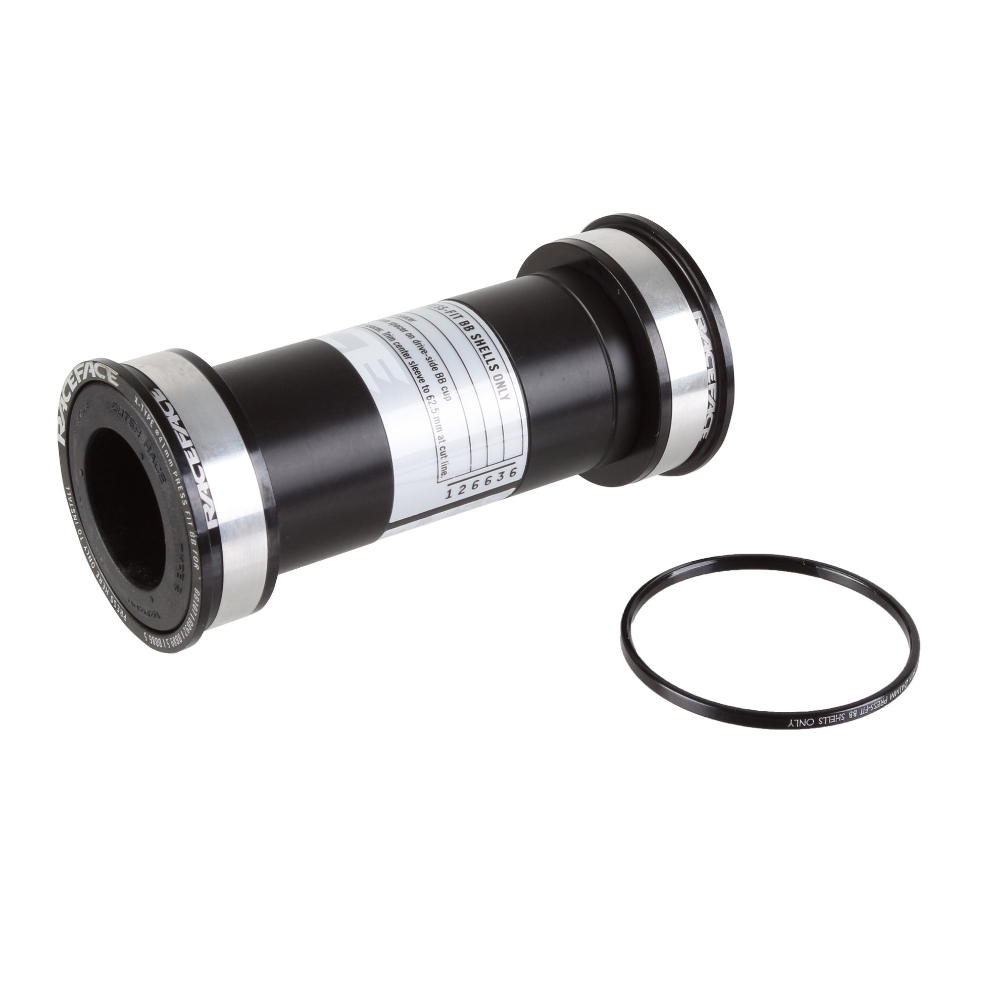 RaceFace EXI BB92 Bottom Bracket: 41mm ID x 92mm Shell x 24mm Spindle
