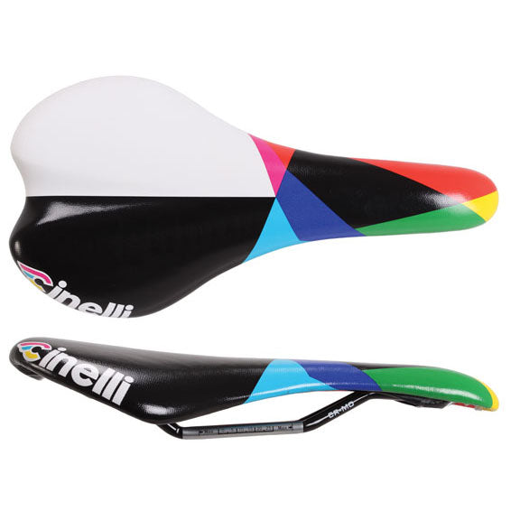 Cinelli Caleido Crest Saddle CrMo Rail - Caleido