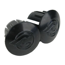 Cinelli Logo Bar End Plugs Black Pair