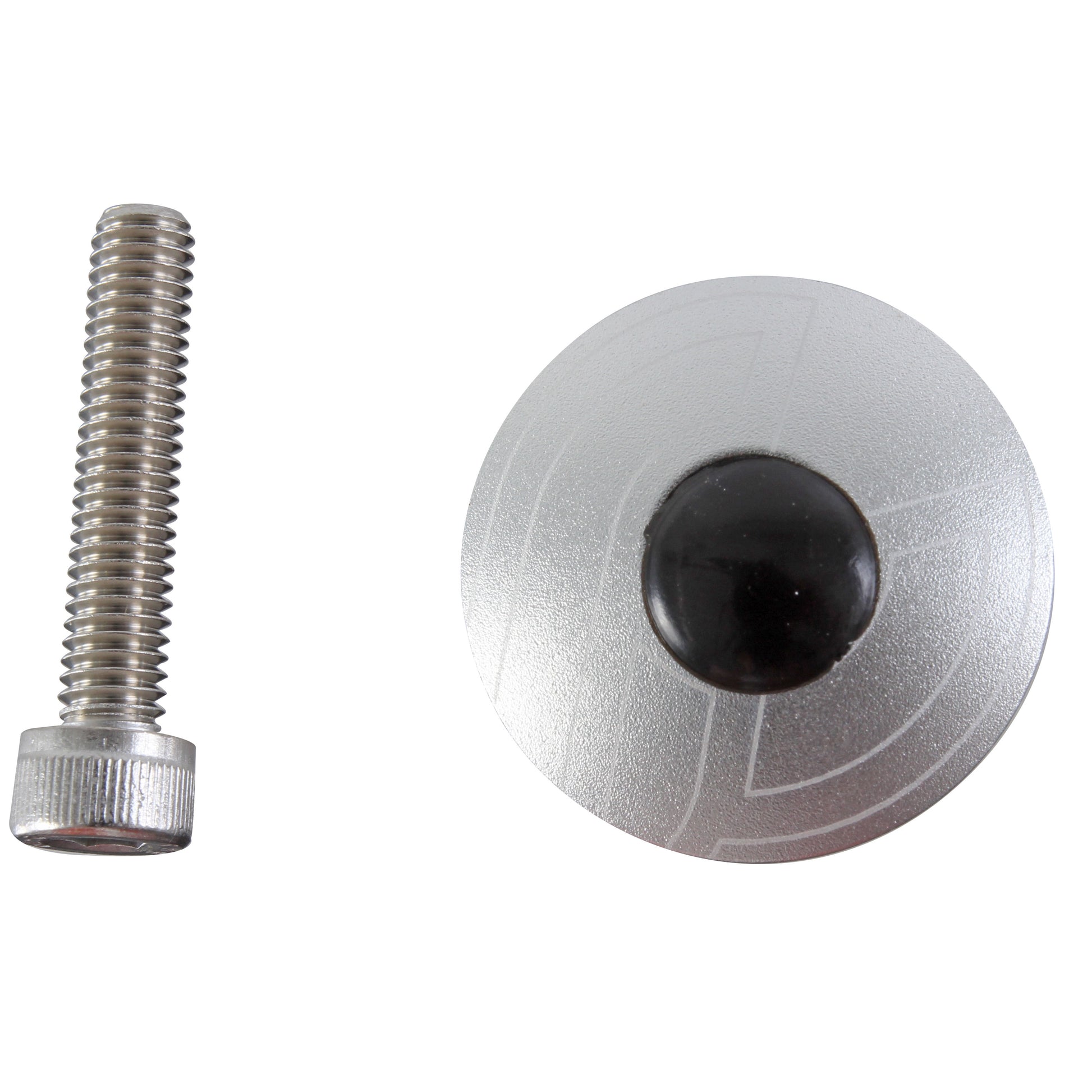 Cinelli Top Cap Kit Cinelli 1-1/8" Alloy Steerers Silver