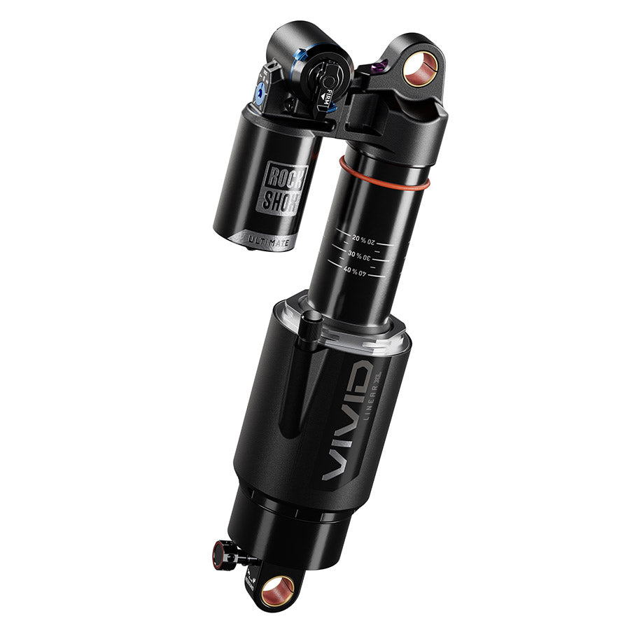 RockShox Vivid Ultimate RC2T Rear Shock - 230 x 62.5 mm Linear XL Air 2 Tokens Reb 55 / Comp 34 L/O 45 Standard D1
