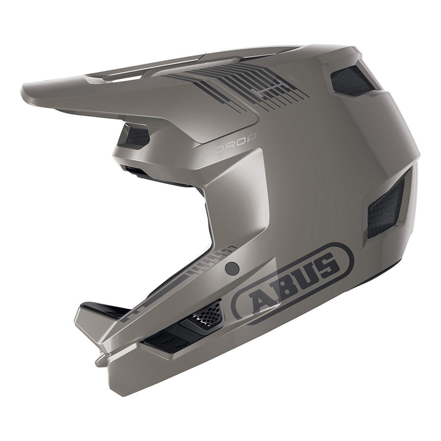 Abus HiDrop Full Face Helmet L 59 - 60cm Dust Grey