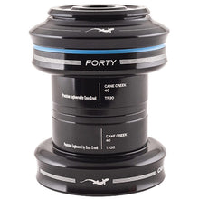 Cane Creek 40 EC30/25.4 / EC30/26 Headset 1" Straight Steerer Black