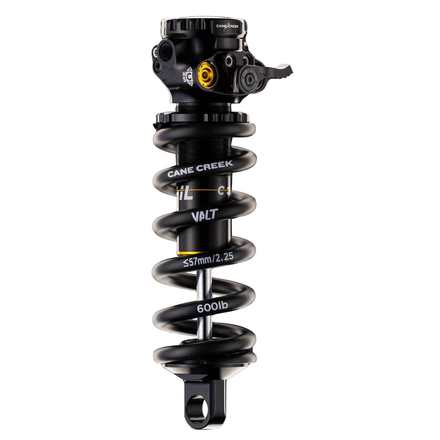 Cane Creek Coil IL Next Gen Rear Shock - 185 x 55mm Black Trunnion