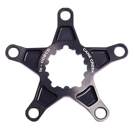 Cane Creek eeWings Chainring Spider - 5-Bolt 110 BCD Cane Creek 3-Bolt Mount Type For 1x System BLK