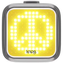Knog Blinder Light Peace Pattern Front Black