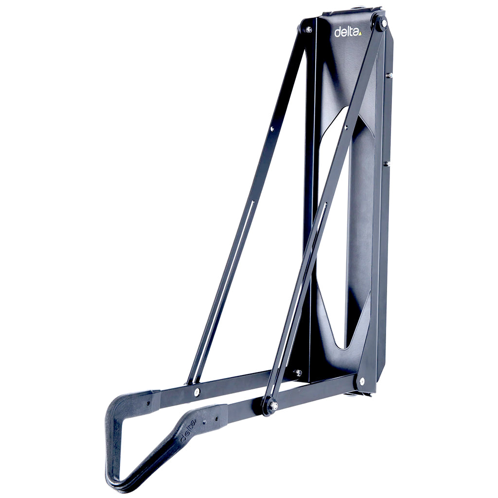 Delta Pivot Wall Mounted Bike Storage Rack - 1 Bike Matte Black