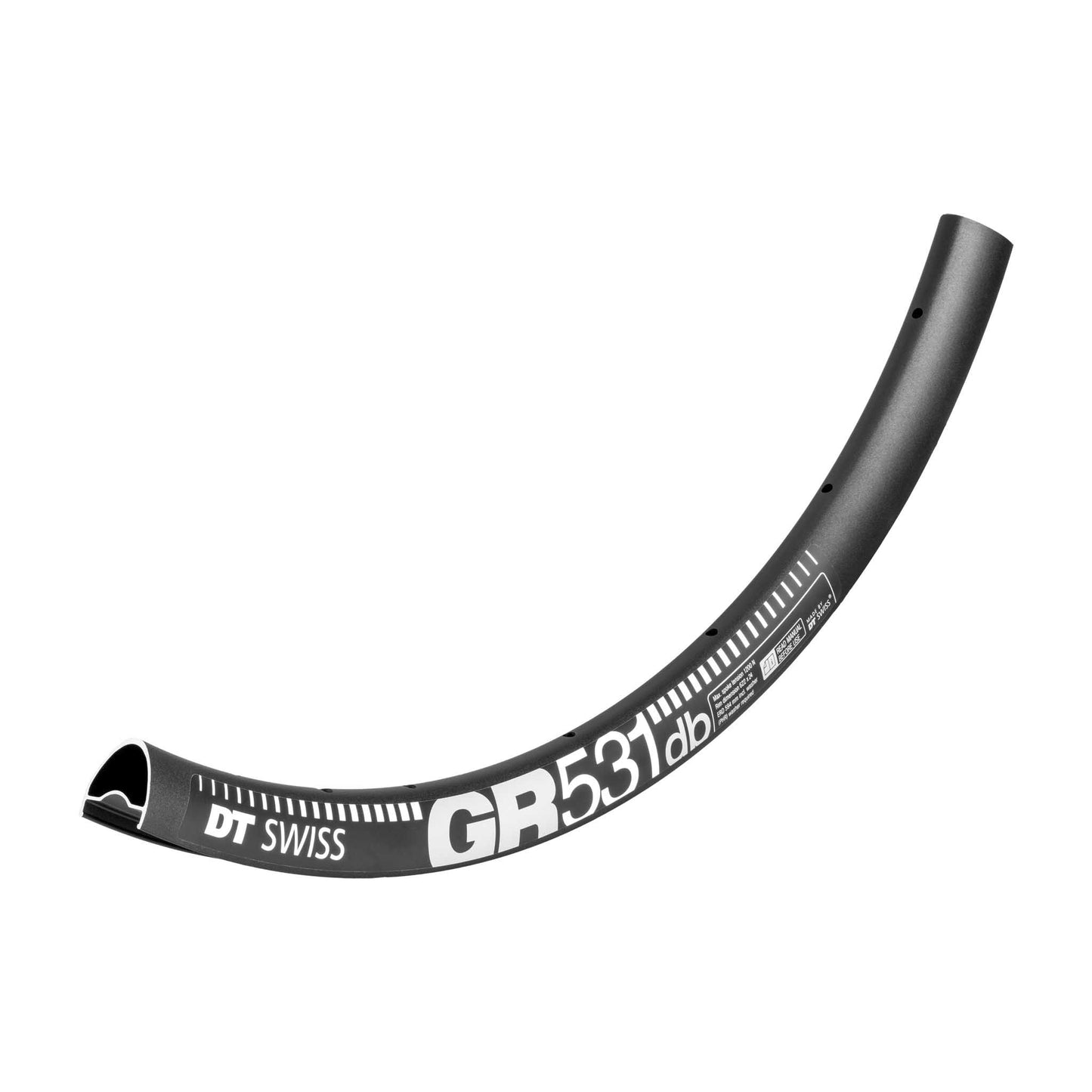 DT Swiss GR 531 Rim - 700 Disc 24h Black