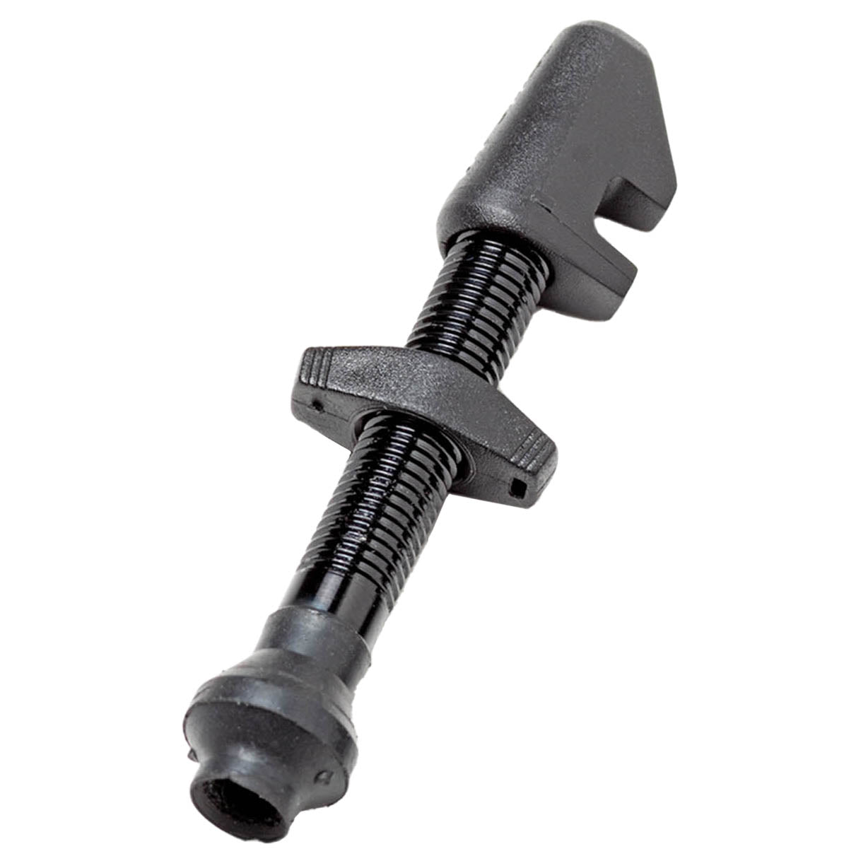 DT Swiss Alloy Tubeless Valve w/Aero Nut 32mm Black Each