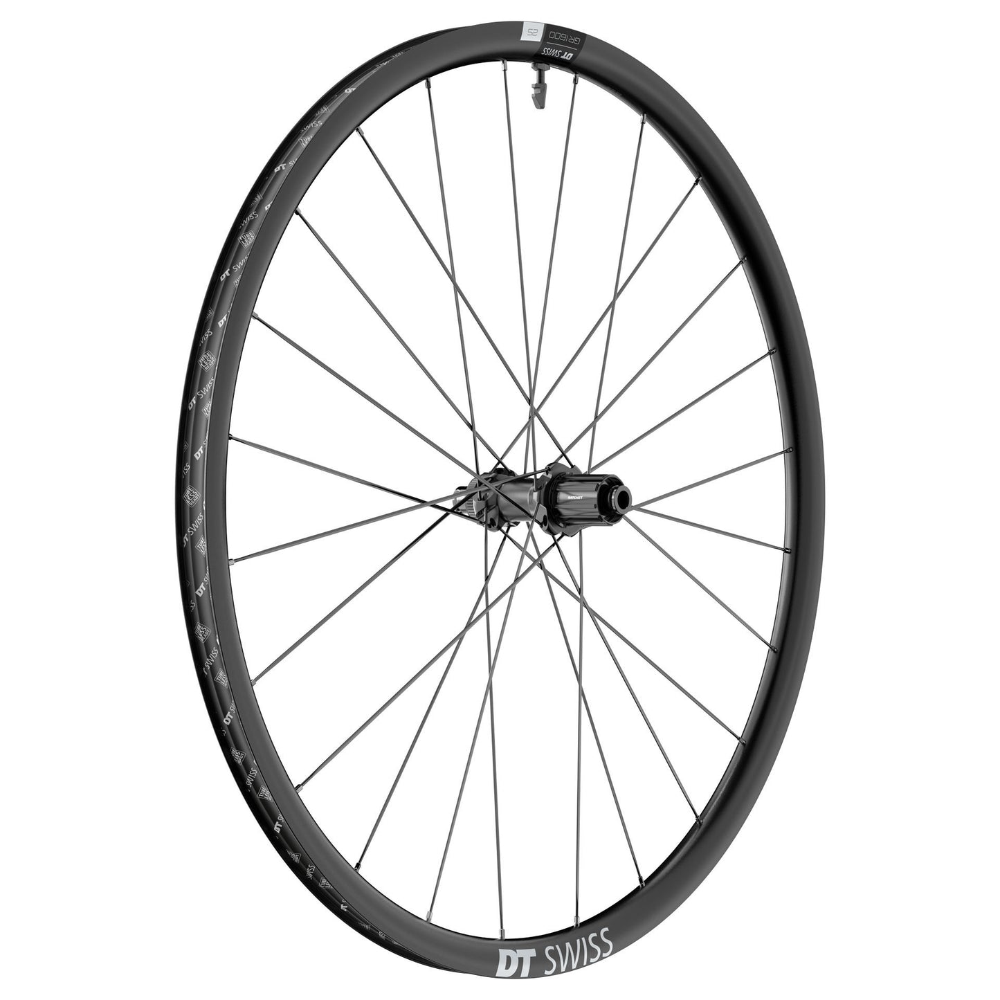 DT Swiss GR 1600 Spline 25 Rear Wheel - 700 12 x 142mm Center-Lock HG 11 BLK