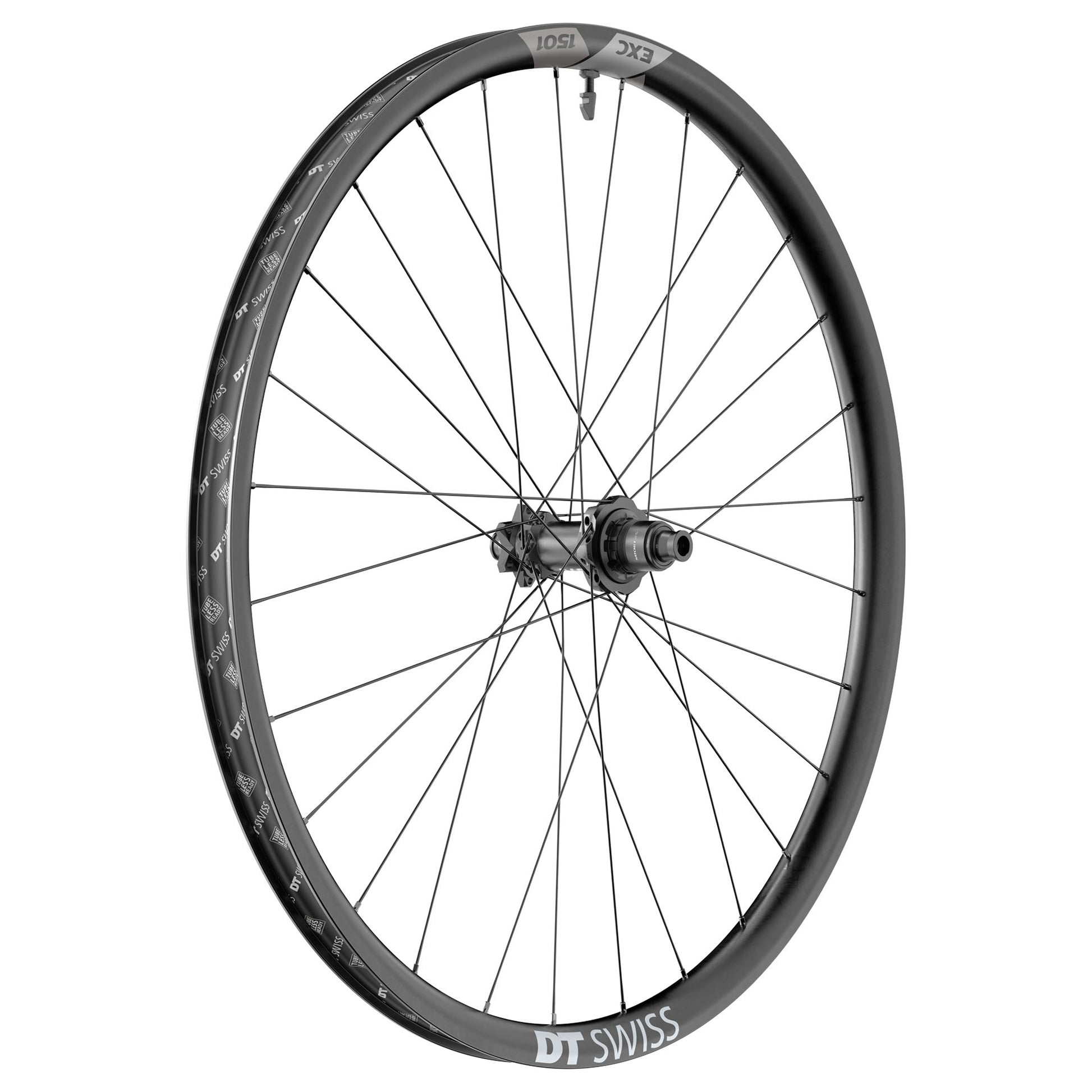 DT Swiss EXC 1501 Spine One Rear Wheel - 29" 12 x 148mm 6-Bolt XD/Micro Spline Ratchet DEG 90 BLK