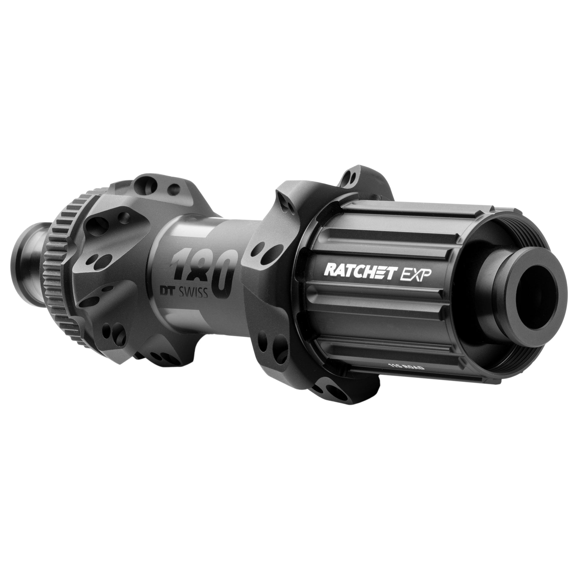 DT Swiss 180 EXP Rear Hub - 12 x 142mm Center-Lock HG 11 Road BLK 24H Straight Pull 36pt