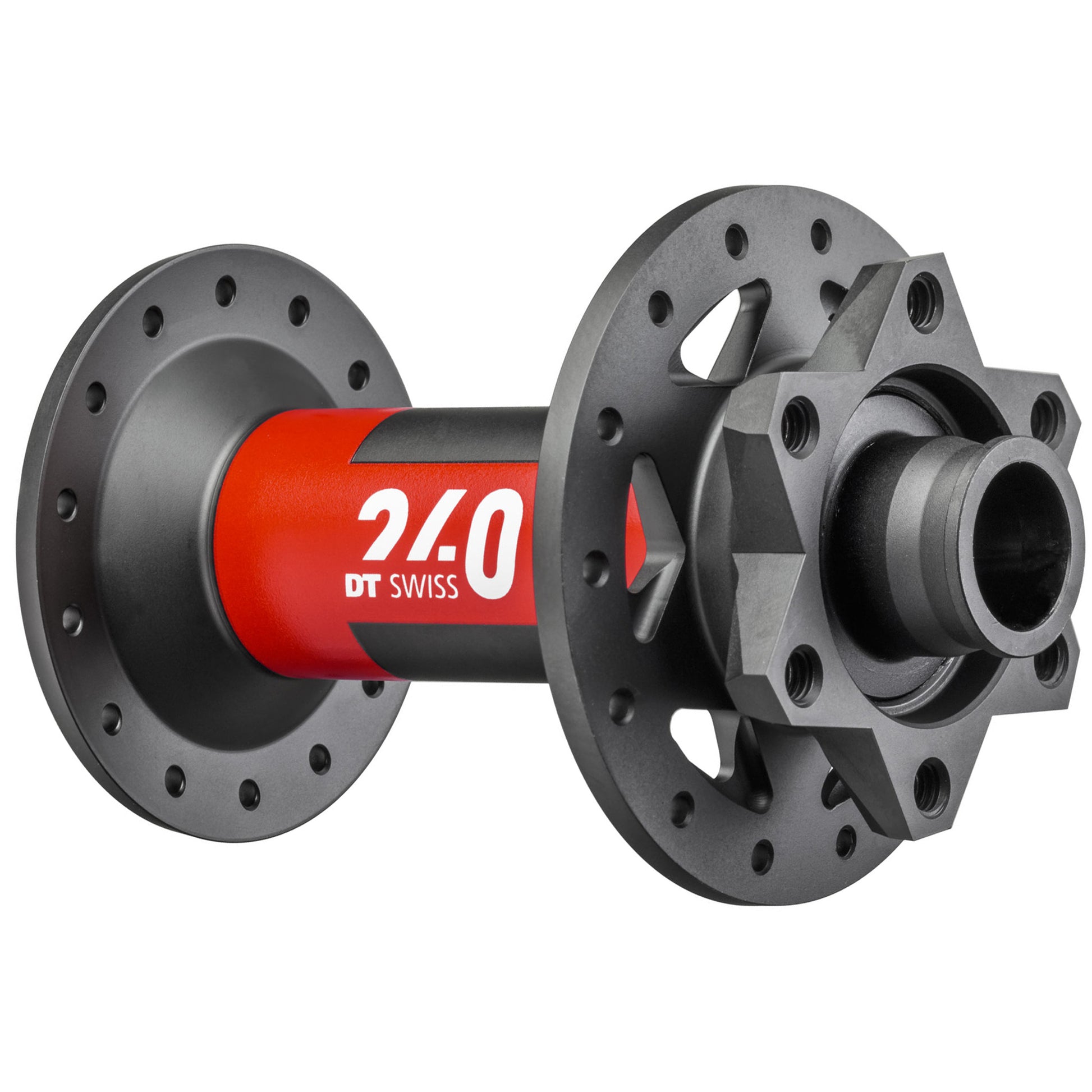 DT Swiss 240 Front Hub - 15 x 110mm 6-Bolt Black/Red 32H