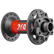DT Swiss 240 Front Hub - 15 x 110mm 6-Bolt Black/Red 32H