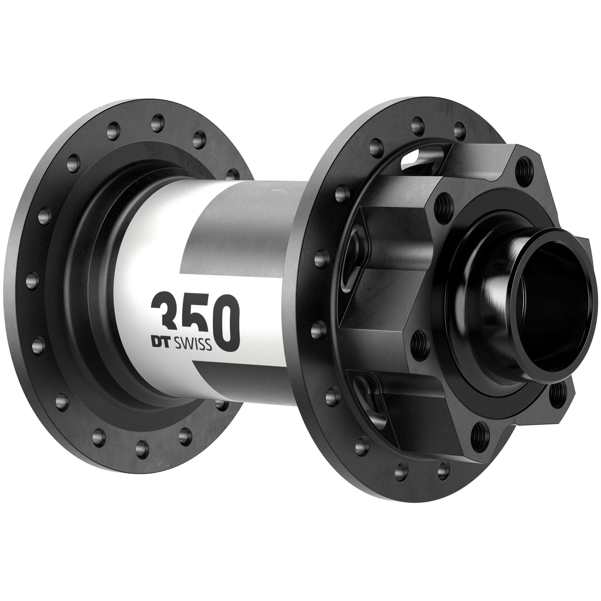 DT Swiss 350 Front Hub - 20 x 110mm DH Boost 6-Bolt Black 32H