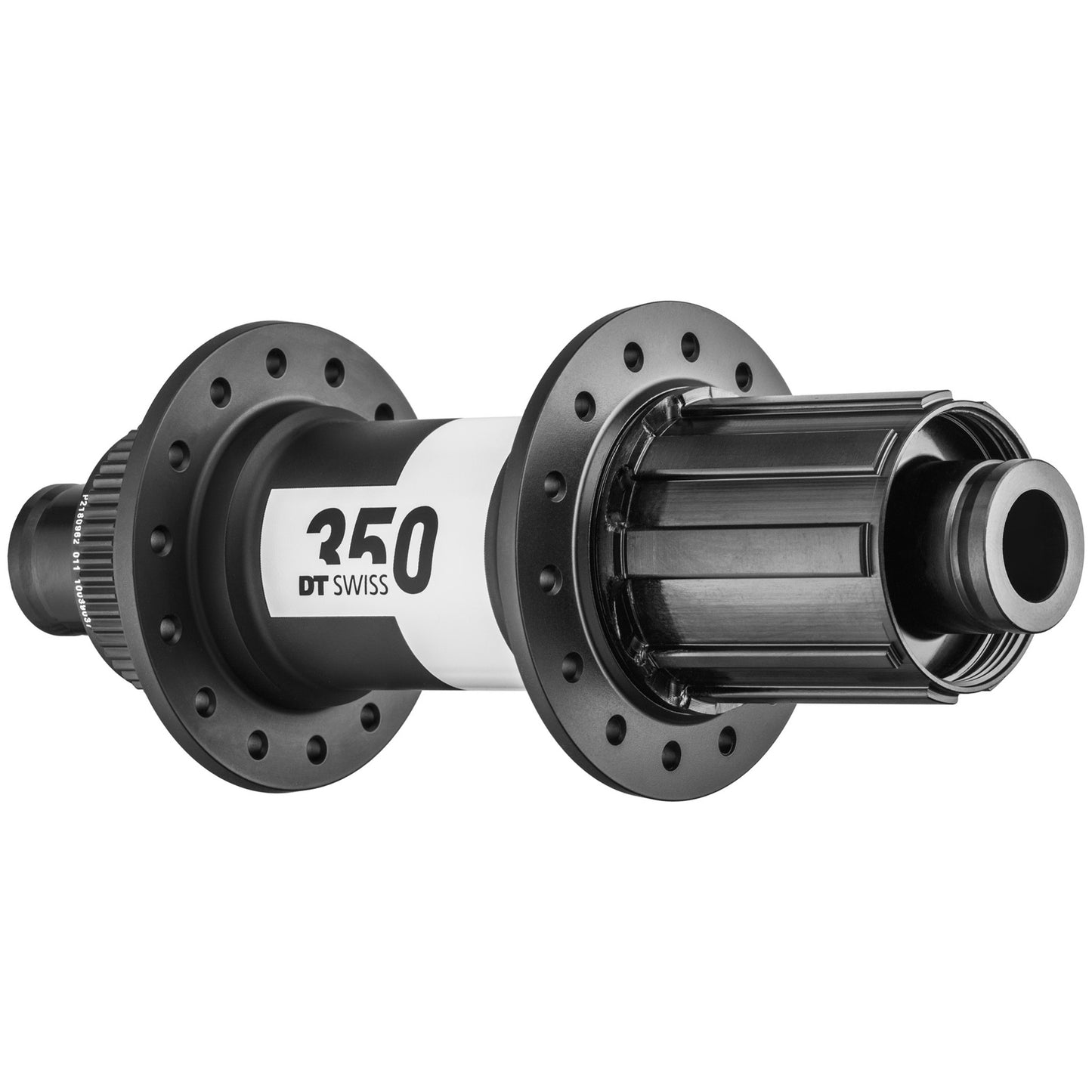 DT Swiss 350 Rear Hub - 12 x 148mm Center-Lock HG11 MTN Black 32H 36pt