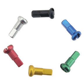 DT Swiss Standard Spoke Nipples - Aluminum 2.0 x 12mm Green Box of 100