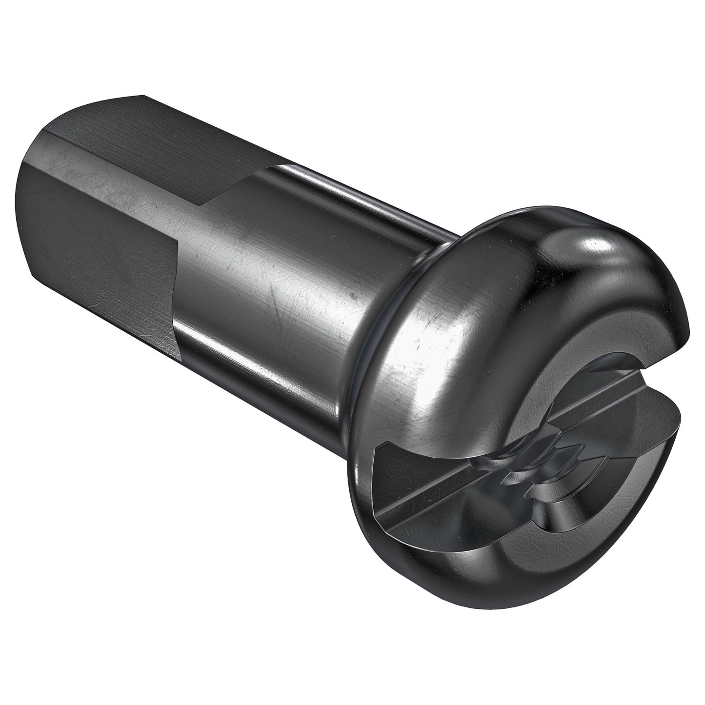 DT Swiss Pro Lock Spoke Nipples - Brass 2.0 x 12mm Black Box of 100