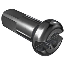 DT Swiss Pro Lock Spoke Nipples - Brass 2.0 x 12mm Black Box of 100