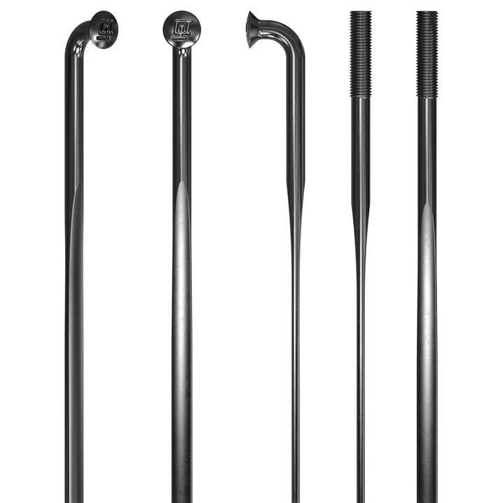 DT Swiss Aerolite Bladed Spoke Black 292mm 20/Count  