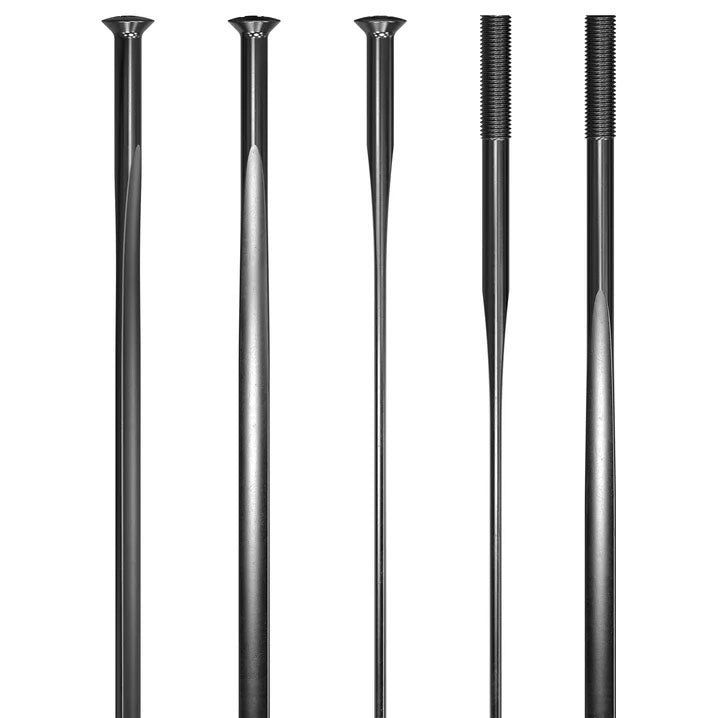 DT Swiss Aerolite Bladed Spoke SP Black 302mm 20/Count  