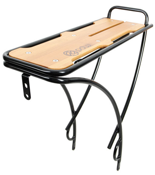 Portland Design Works Payload Rear Rack: Steel with Bamboo Deck