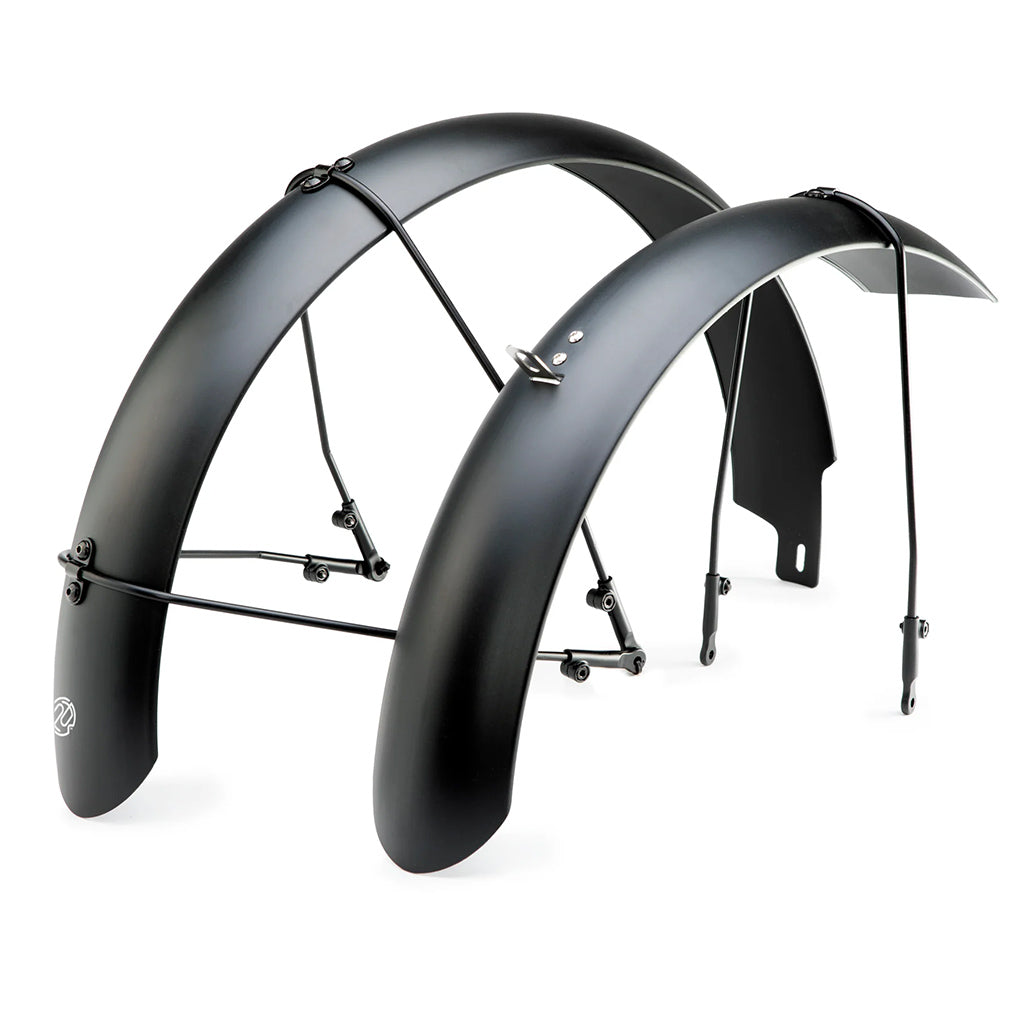 Portland Design Works Full E-Bike Fenders - 20x3.1 Black