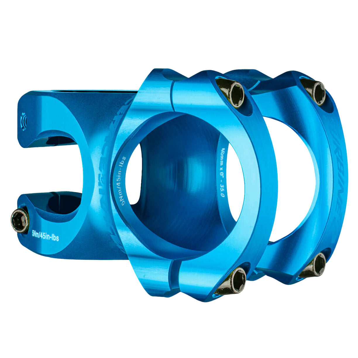RaceFace Turbine R 35 Stem - 40mm 35mm Clamp +/-0 1 1/8" Blue