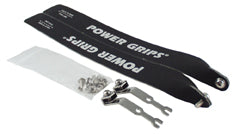 Power Grips Extra Long (375mm) with Hardware Black