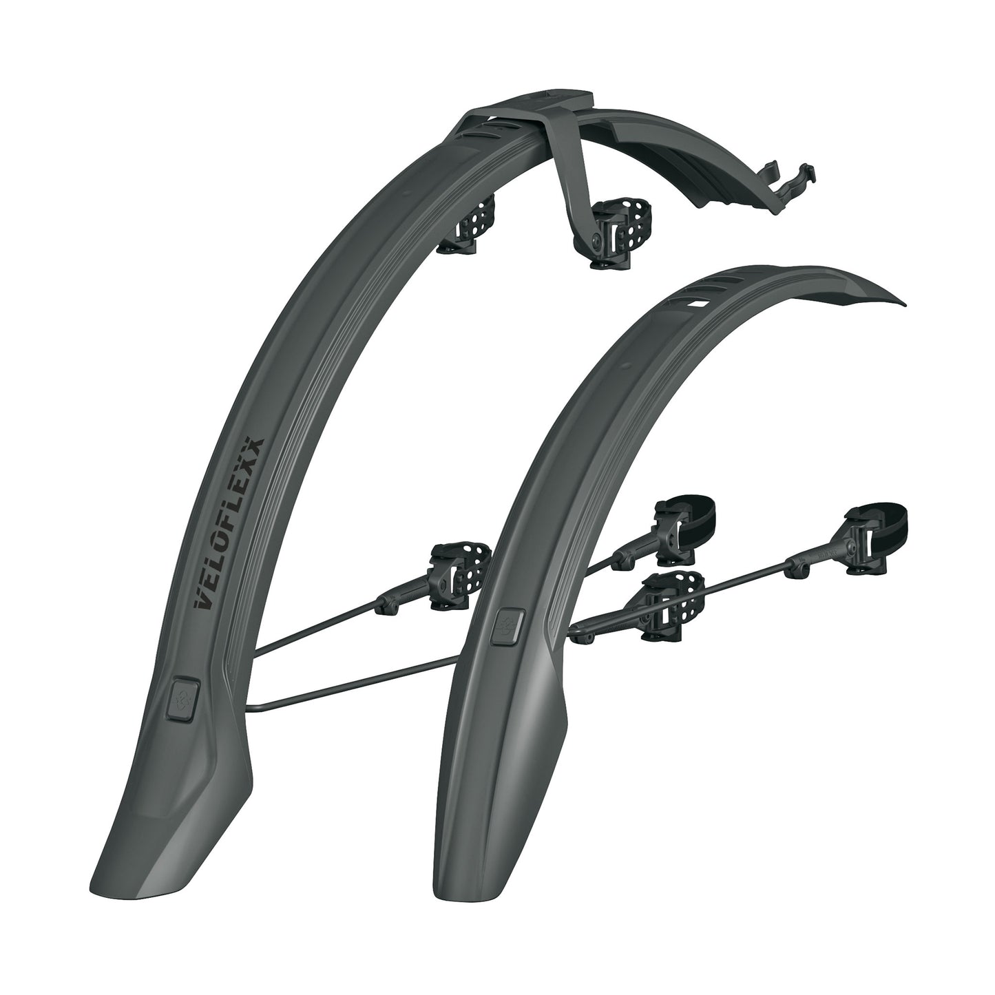 SKS Veloflexx 55 Clip-On Fender Set - 700/26x52 Black