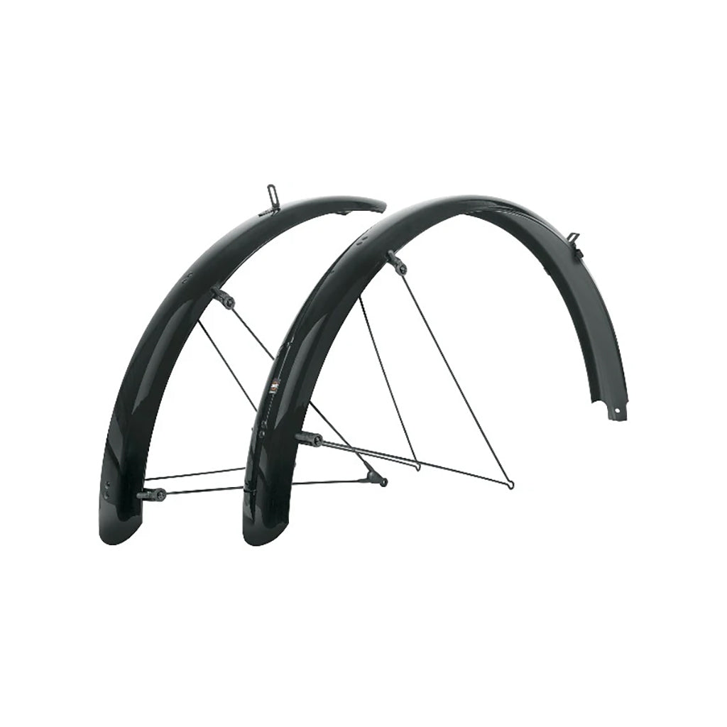 SKS B65 Bluemels Full Coverage Fender Set - 65mm 27.5/29/700 x 2.25  Black