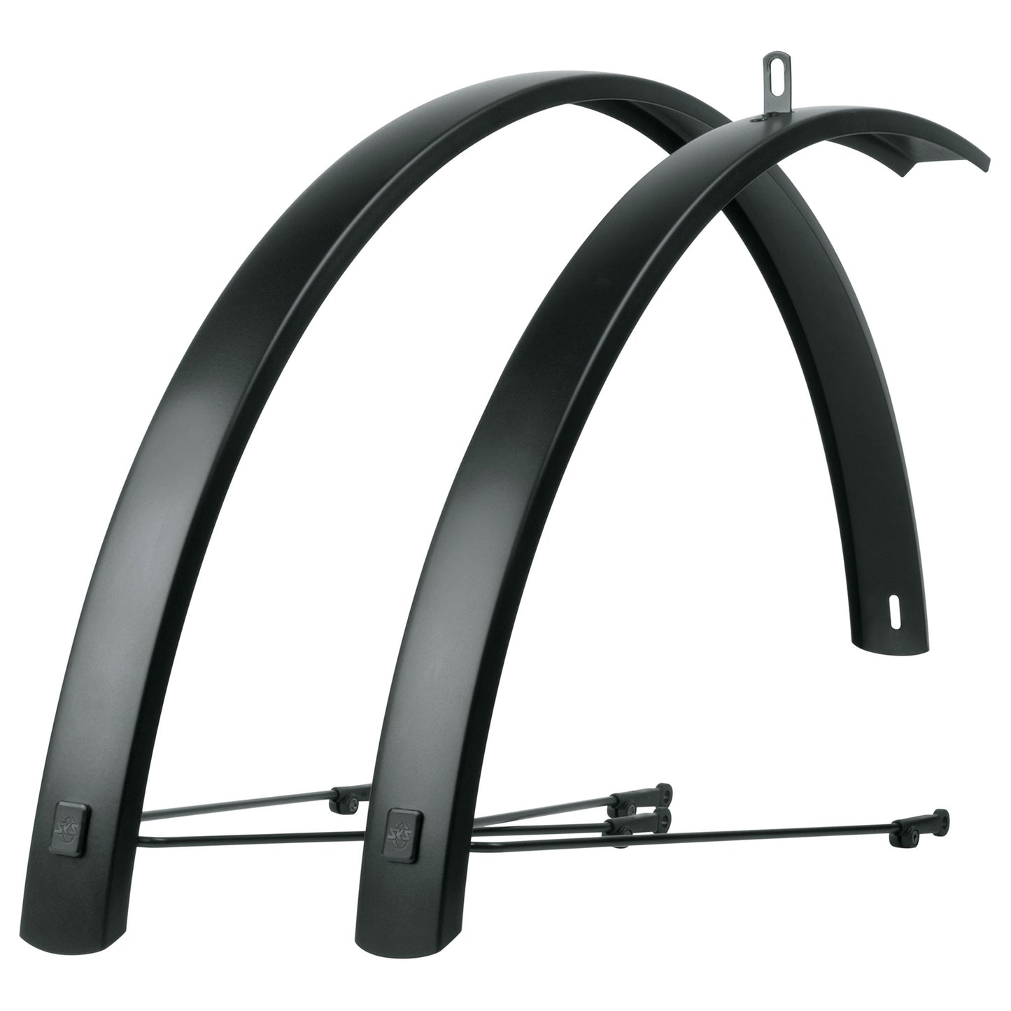 SKS Edge AL 46 Aluminum Fender Set Black 700 x 25-35