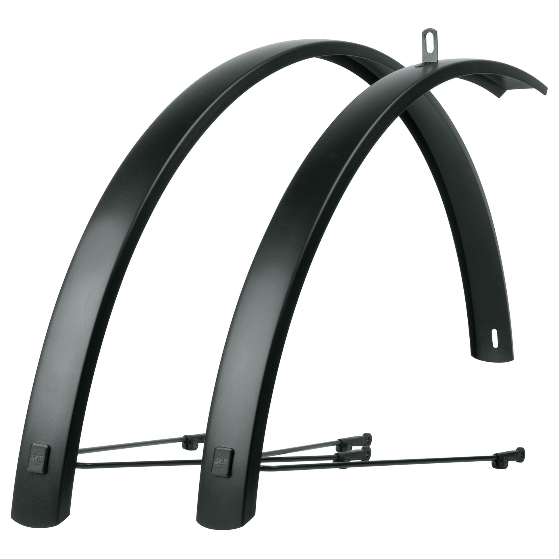SKS Edge AL 46 Aluminum Fender Set Black 700 x 25-35