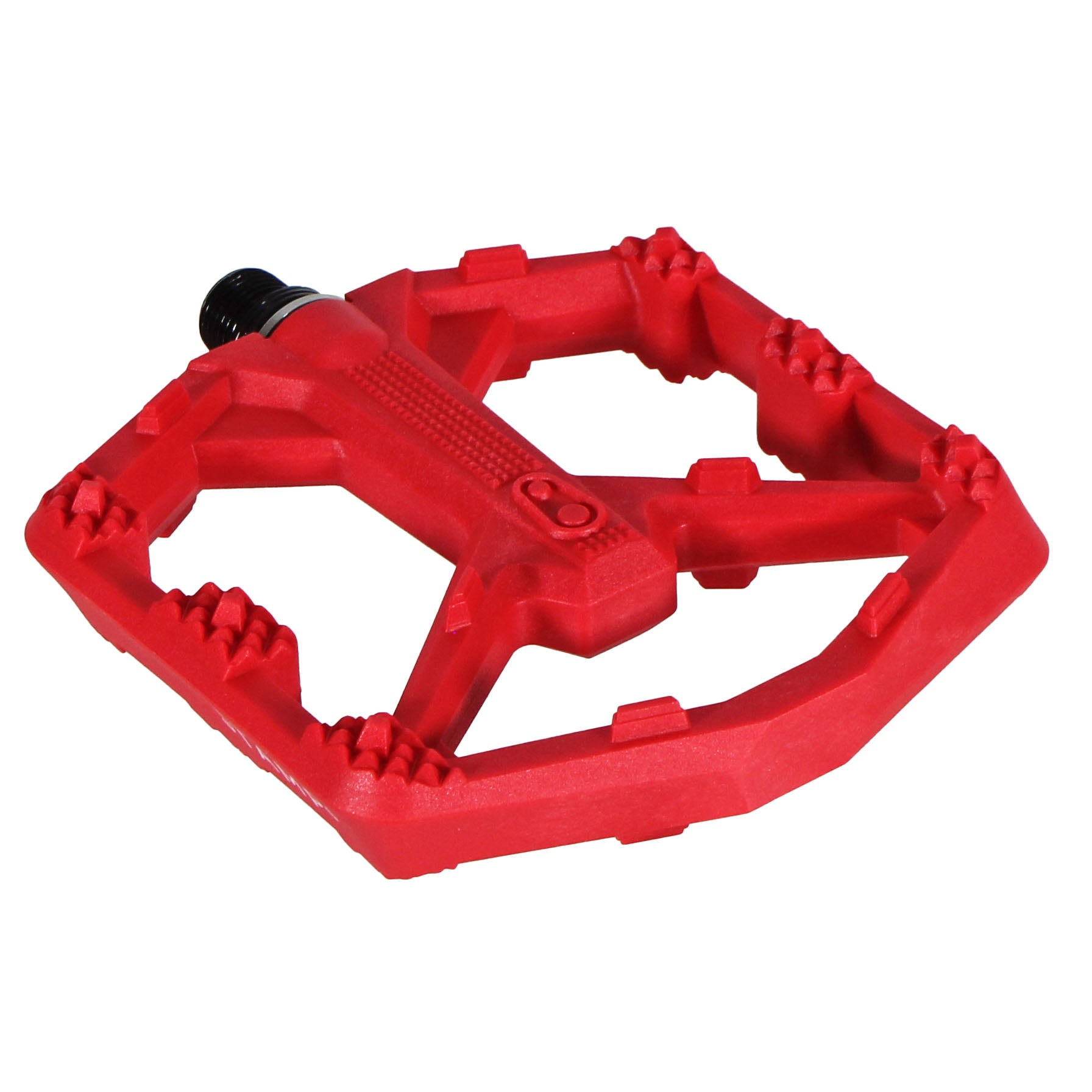 Crankbrothers Stamp 0 Pedals - Platform Composite 9/16" Bright Red Large