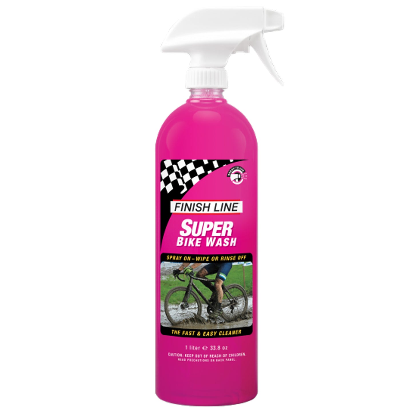 Finish Line Super Bike Wash Cleaner 34 oz Hand Spray Bottle