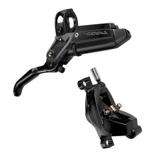 SRAM Code Silver Stealth Disc Brake Lever - Rear Post Mount 4-Piston Aluminum Lever SS Hardware BLK C1